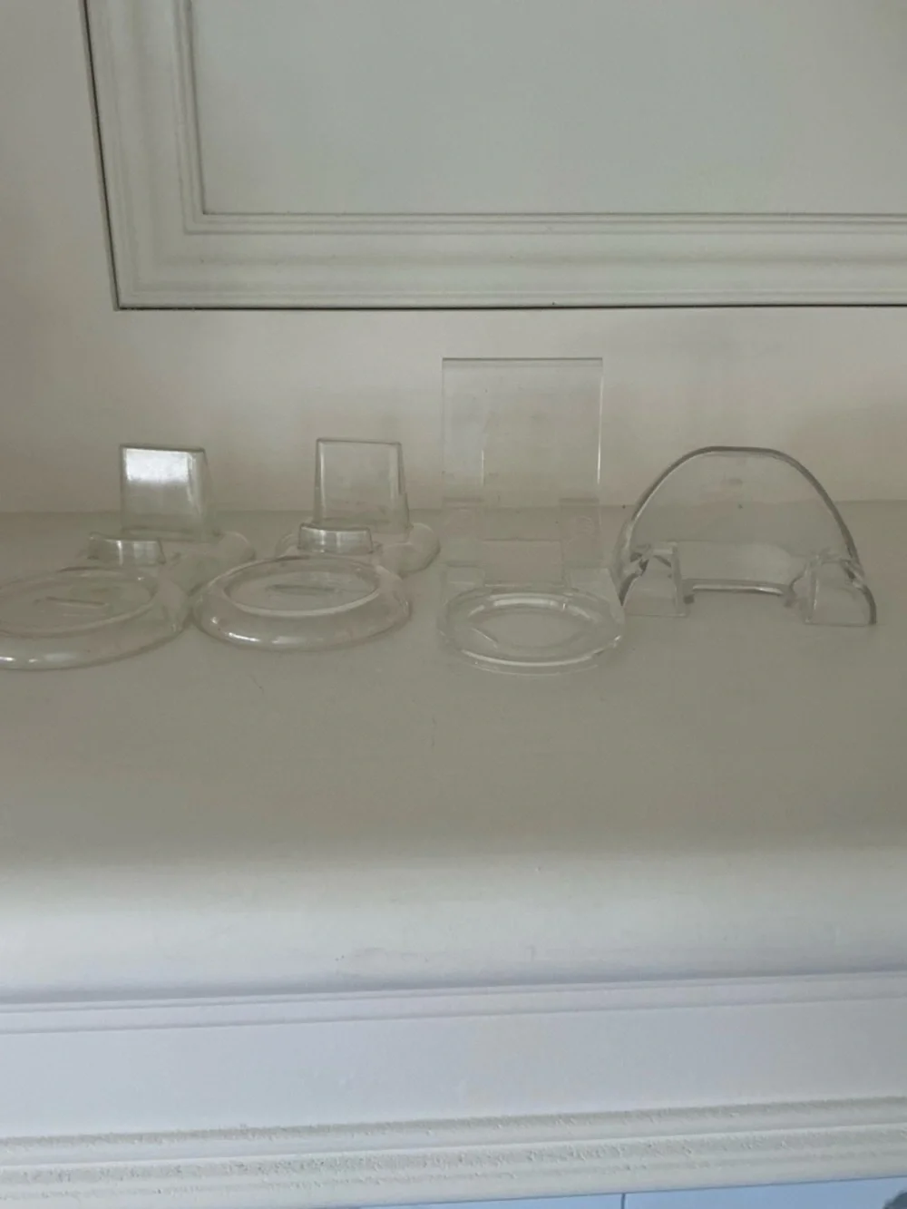 Clear Acrylic Display Stands - Set of 4